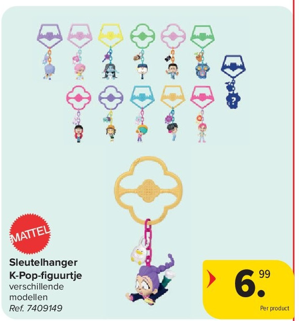 Sleutelhanger K-Pop-fi guurtje