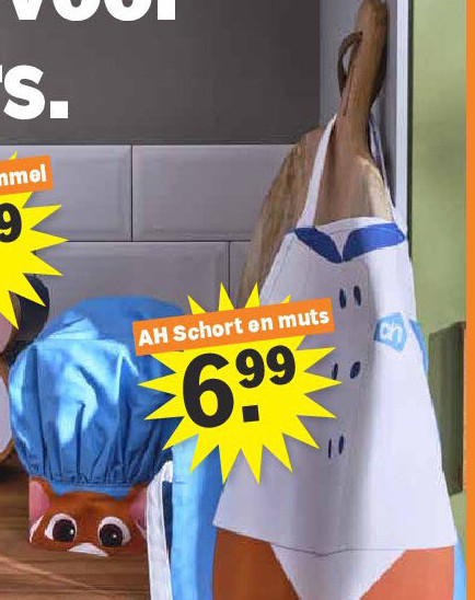 AH Schort en muts