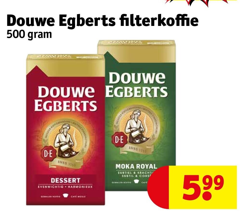 Douwe Egberts filterkoffie