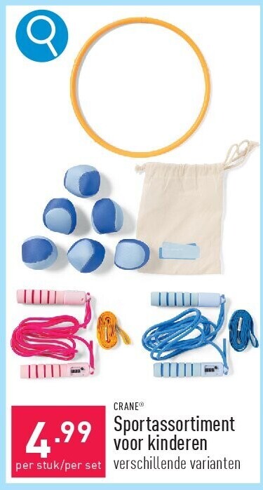 Sportassortiment voor kinderen