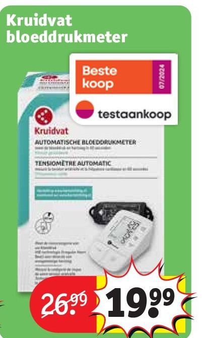 Kruidvat bloeddrukmeter