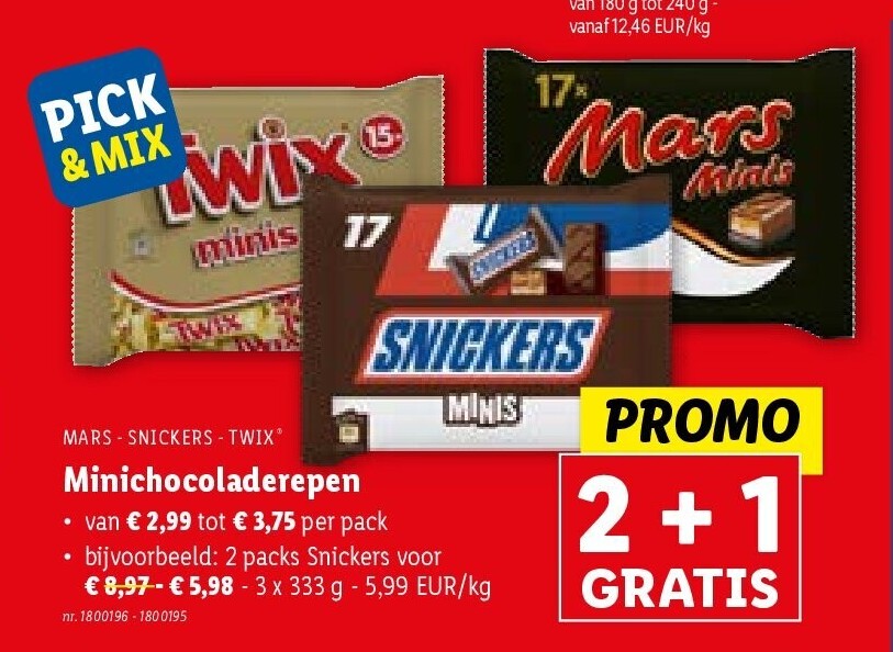 Minichocoladerepen