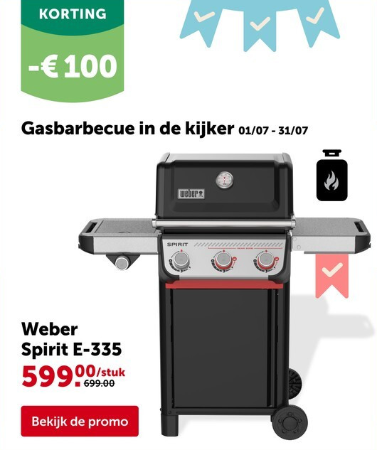 Weber Spirit E-335