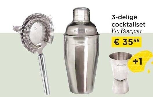 3-delige cocktailset