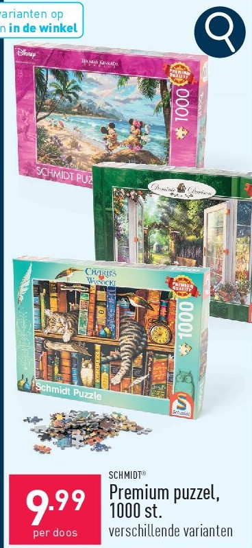 Premium puzzel, 1000 st.