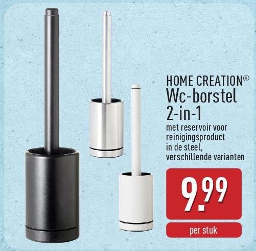 Wc-borstel 2-in-1