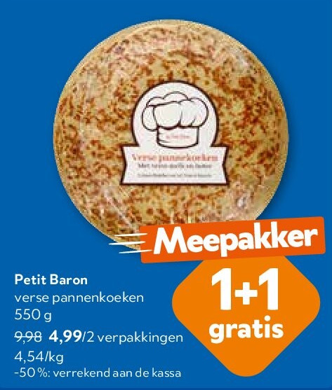 Petit Baron verse pannenkoeken 550 g
