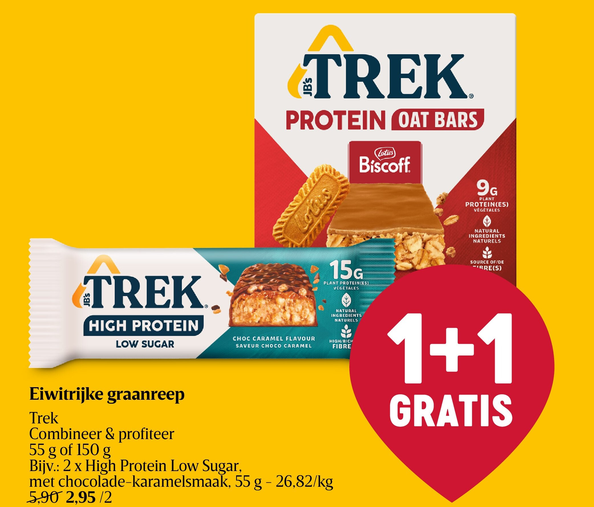 Eiwitrijke graanreep