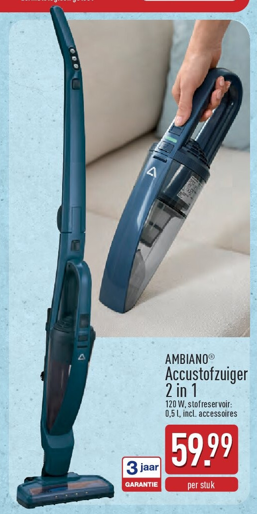 Accustofzuiger 2in 1