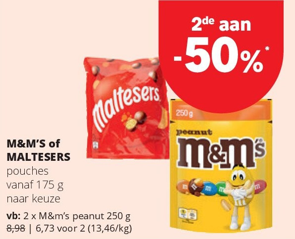 M&M’S of MALTESERS