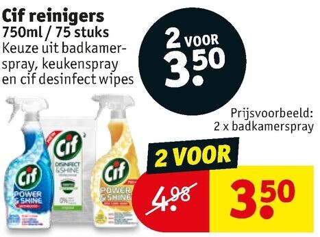 Cif reinigers