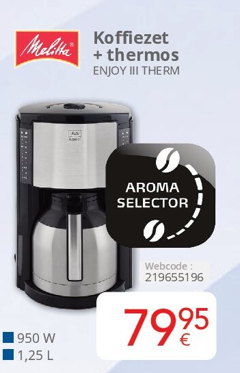 Koffiezet + thermos ENJOY III THERM