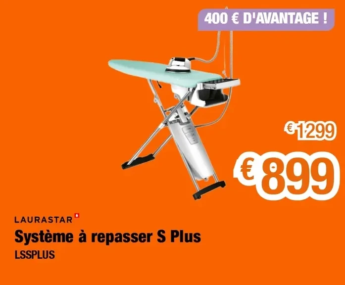 Système à repasser S Plus LSSPLUS