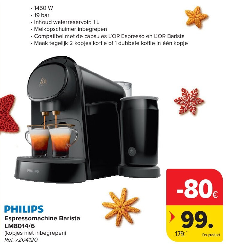 Espressomachine Barista LM8014/6