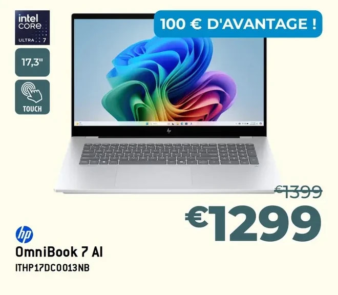 Hp OmniBook ? Al ITHP17DC0013NB