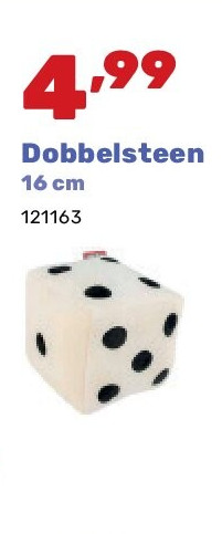 Dobbelsteen 16 cm