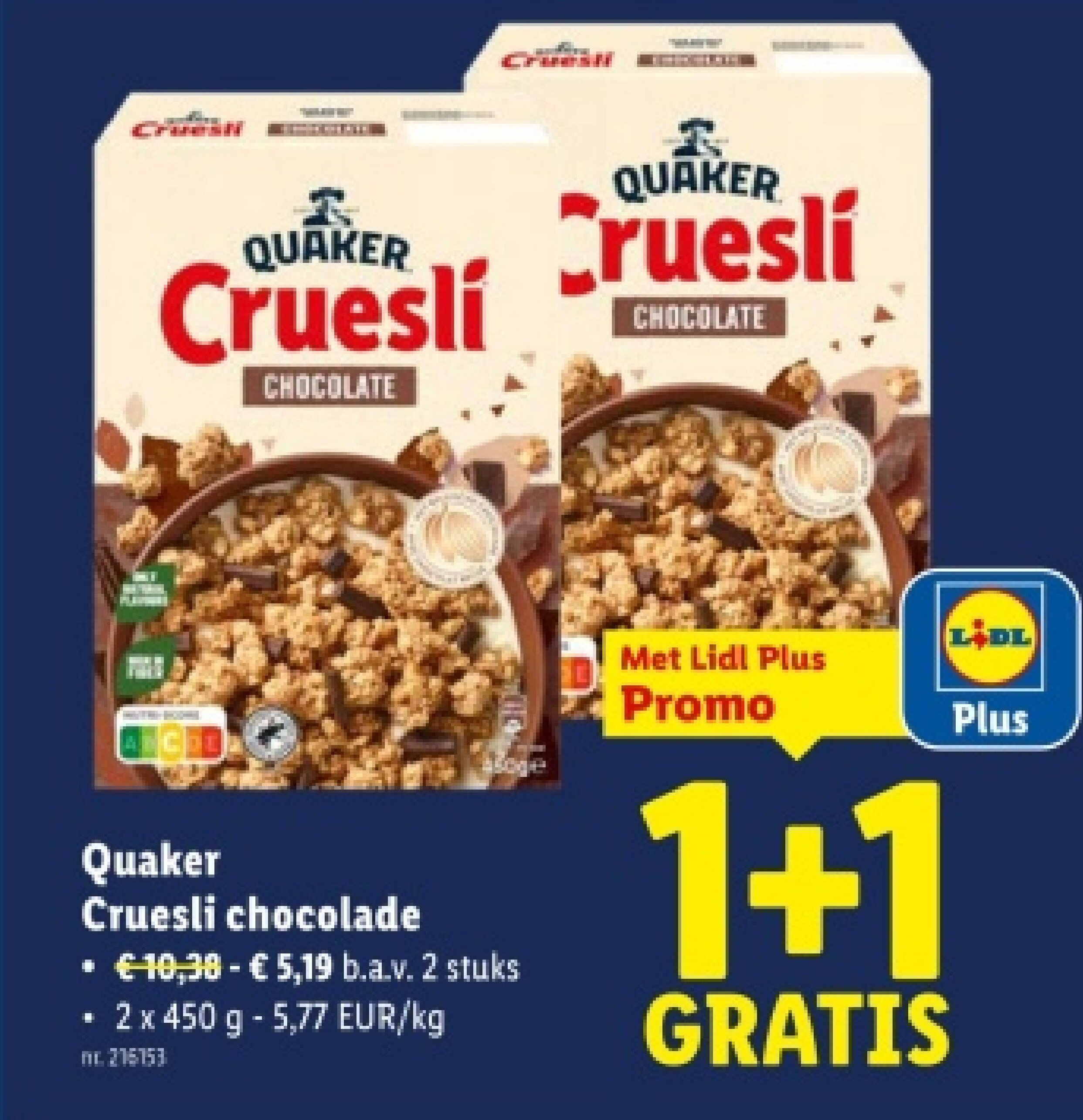 Cruesli chocolade