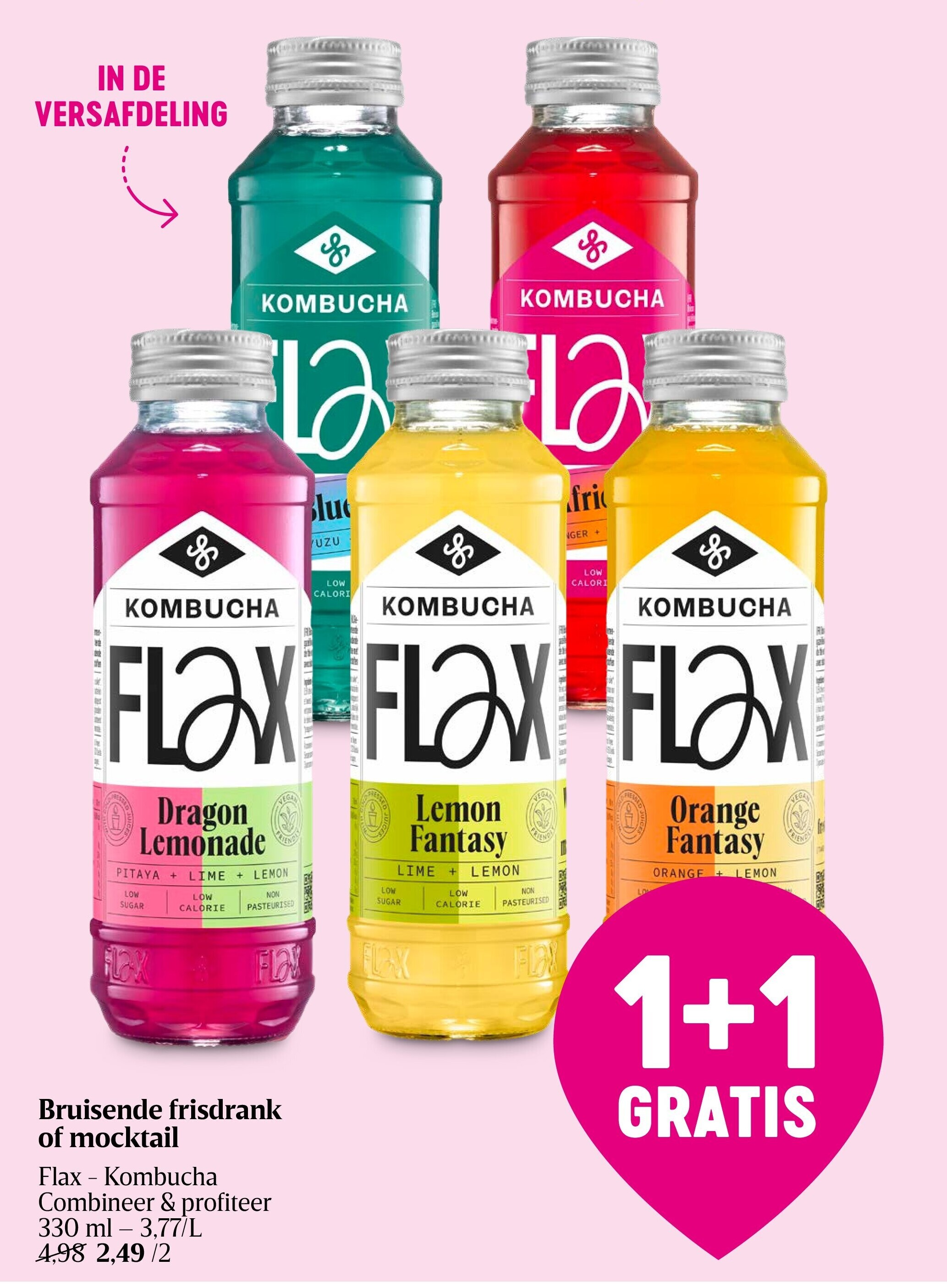 Bruisende frisdrank of mocktail