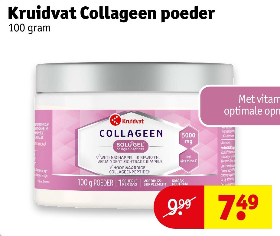 Kruidvat Collageen poeder 100 gram