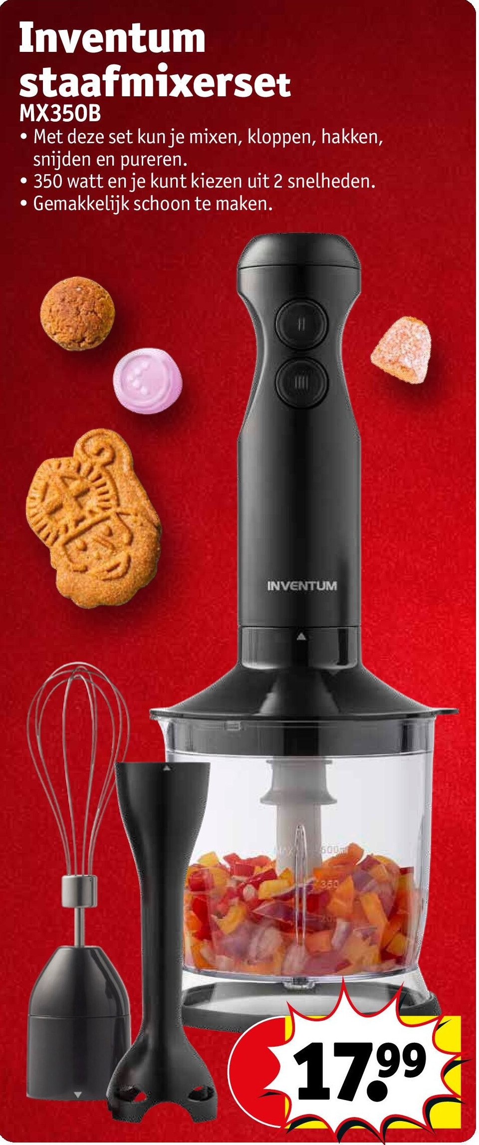 Inventum staafmixerset