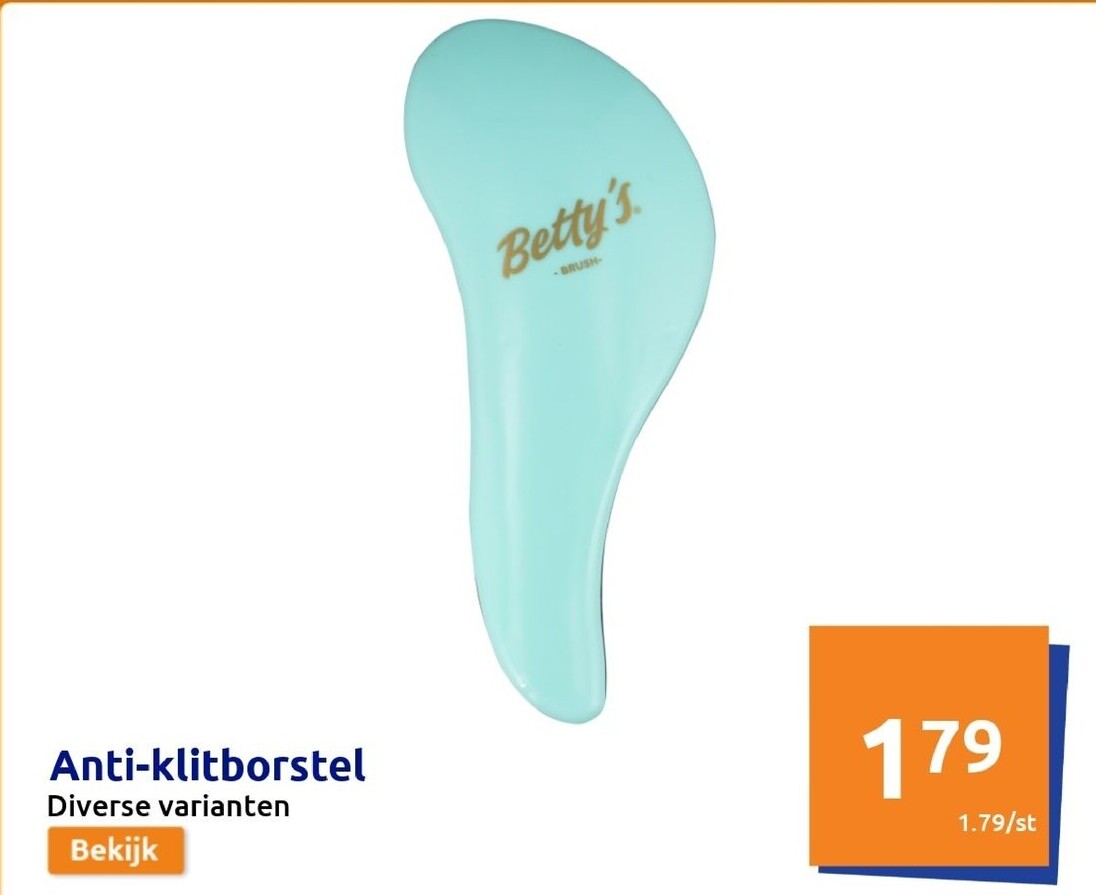 Anti-klitborstel