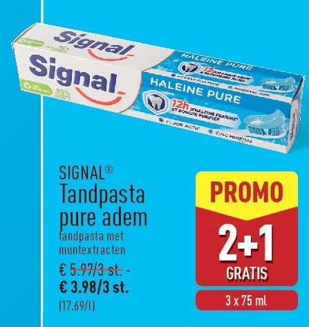 Tandpasta pure adem