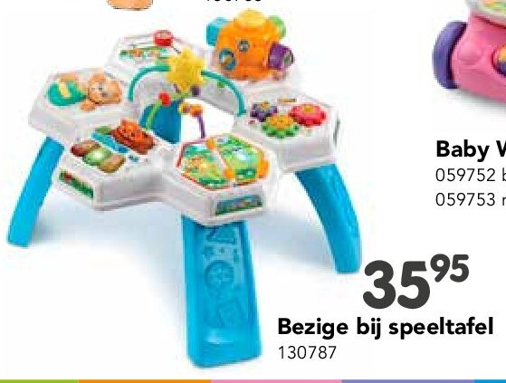 Bezige bij speeltafel