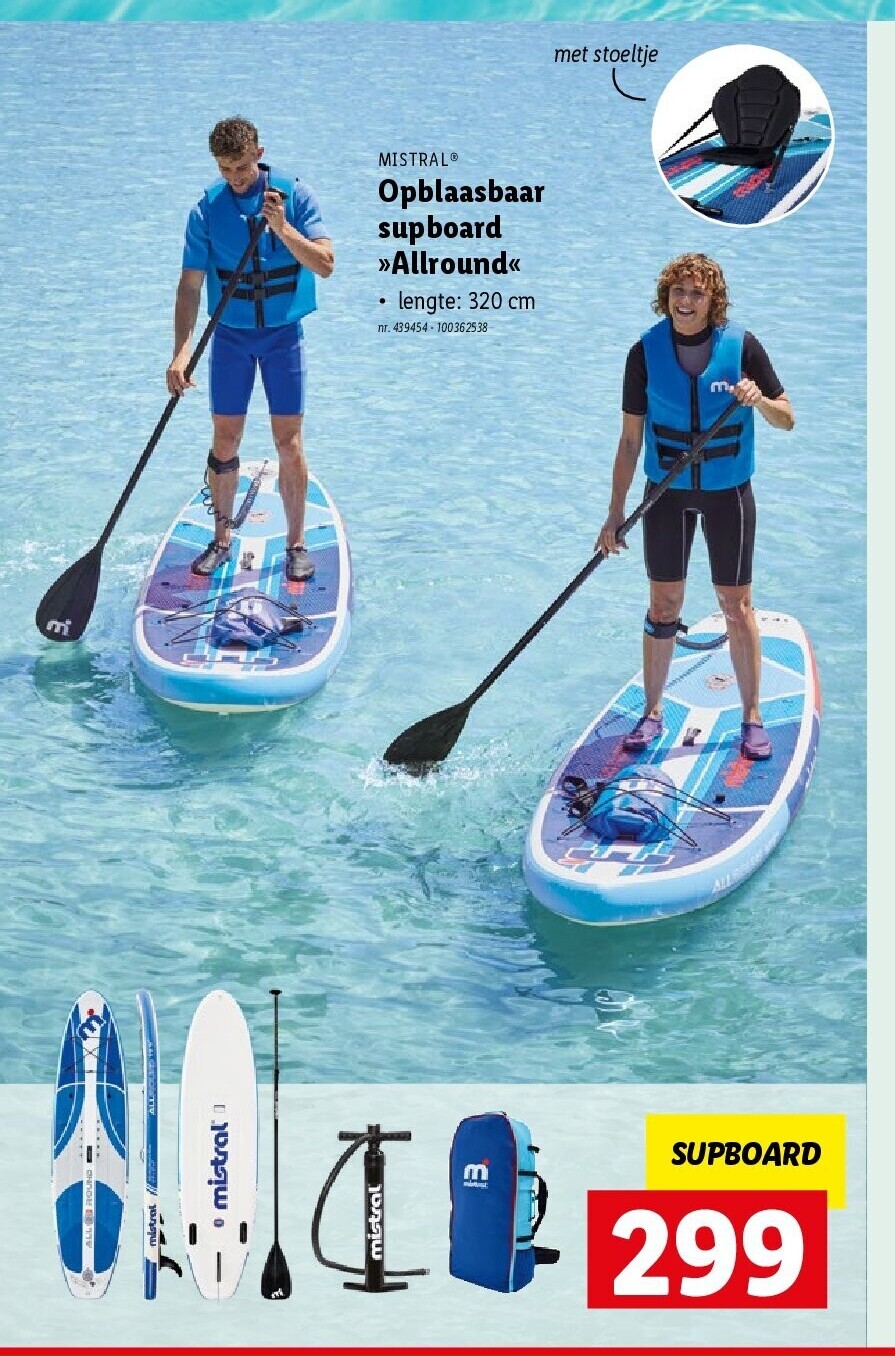 Opblaasbaar supboard »Allround«