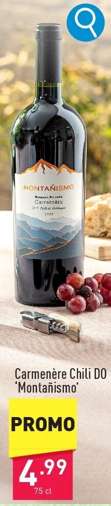 Carmenère Chili DO 'Montañismo'