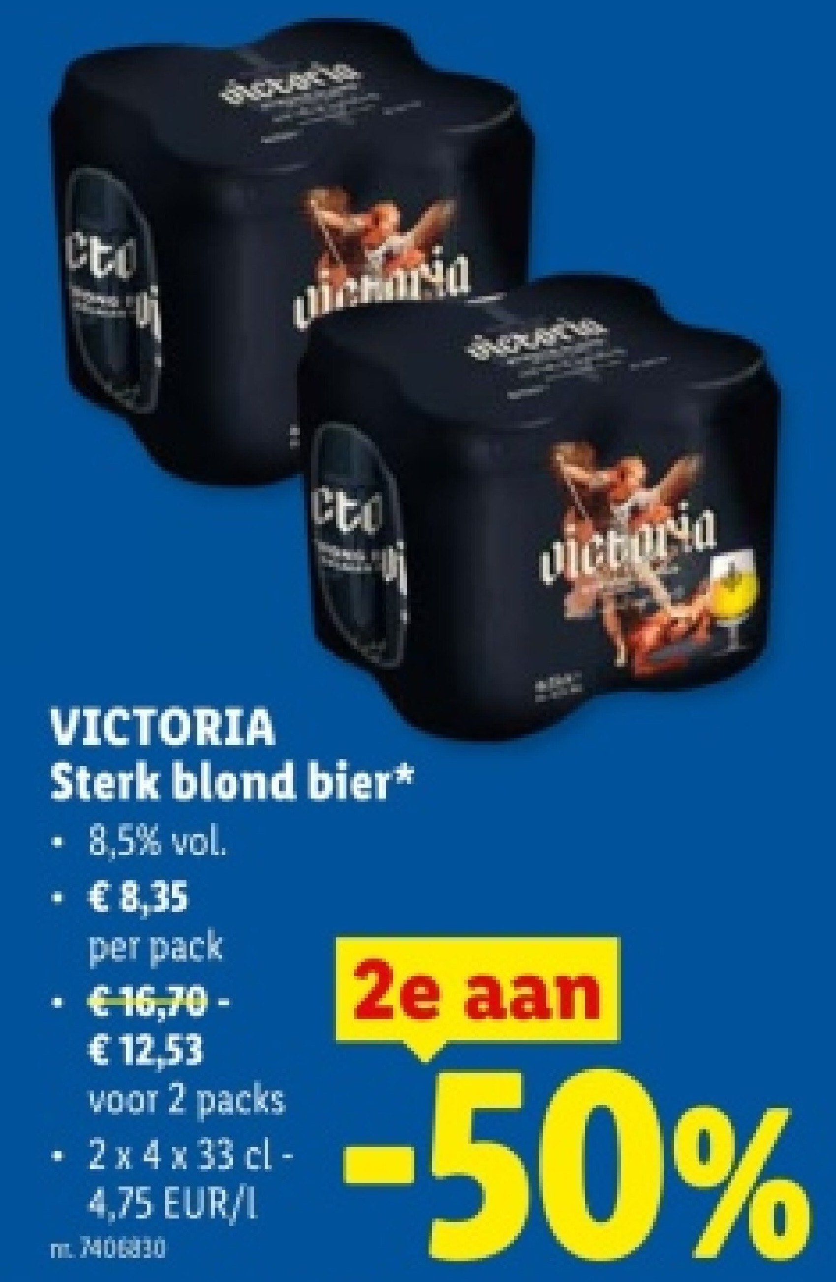 VICTORIA Sterk blond bier