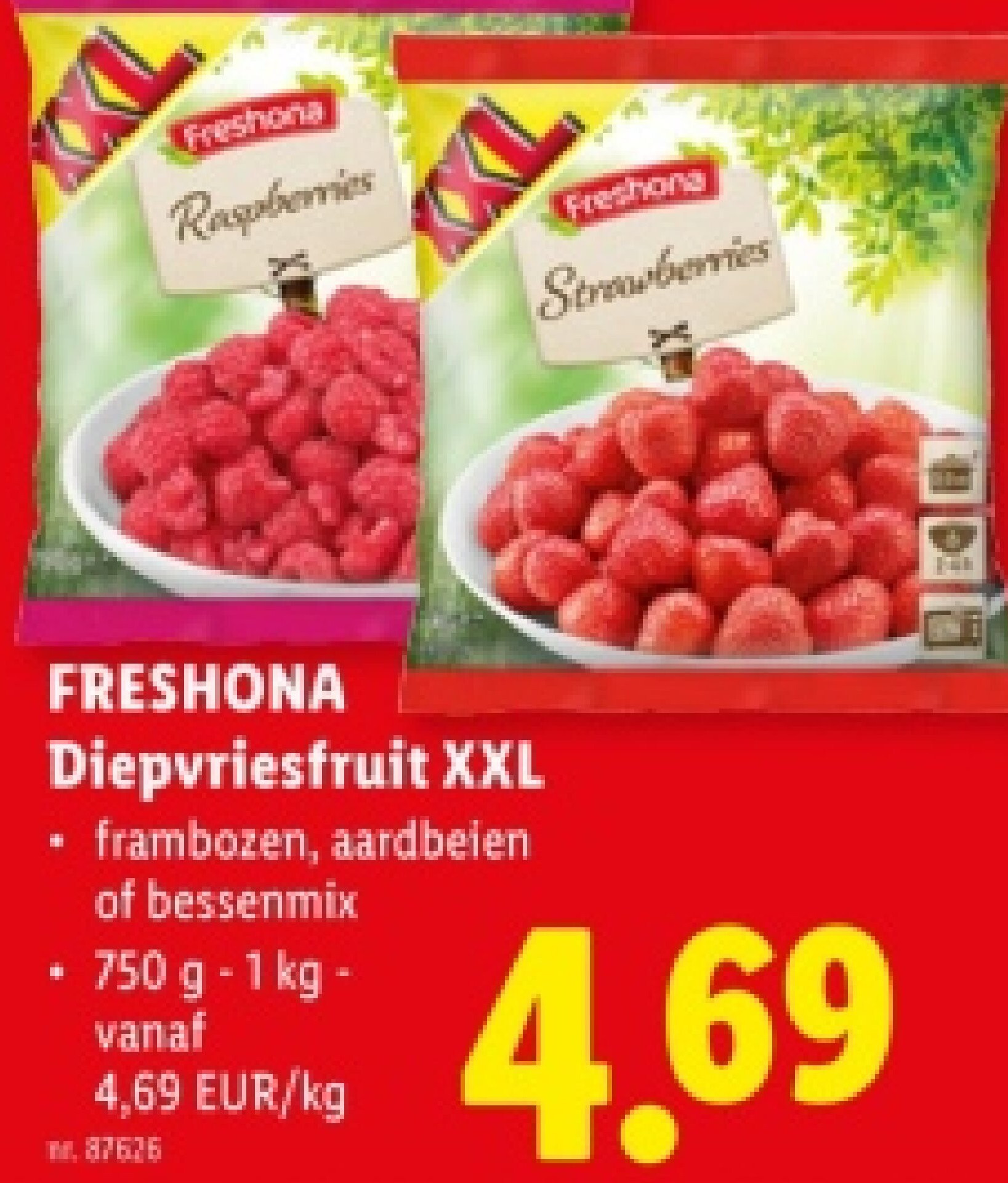 Diepvriesfruit XXL