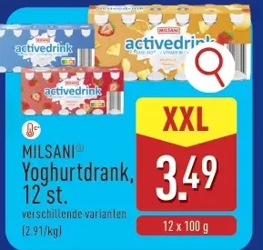 Yoghurtdrank, 12 st.