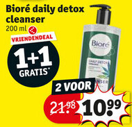 Bioré daily detox cleanser