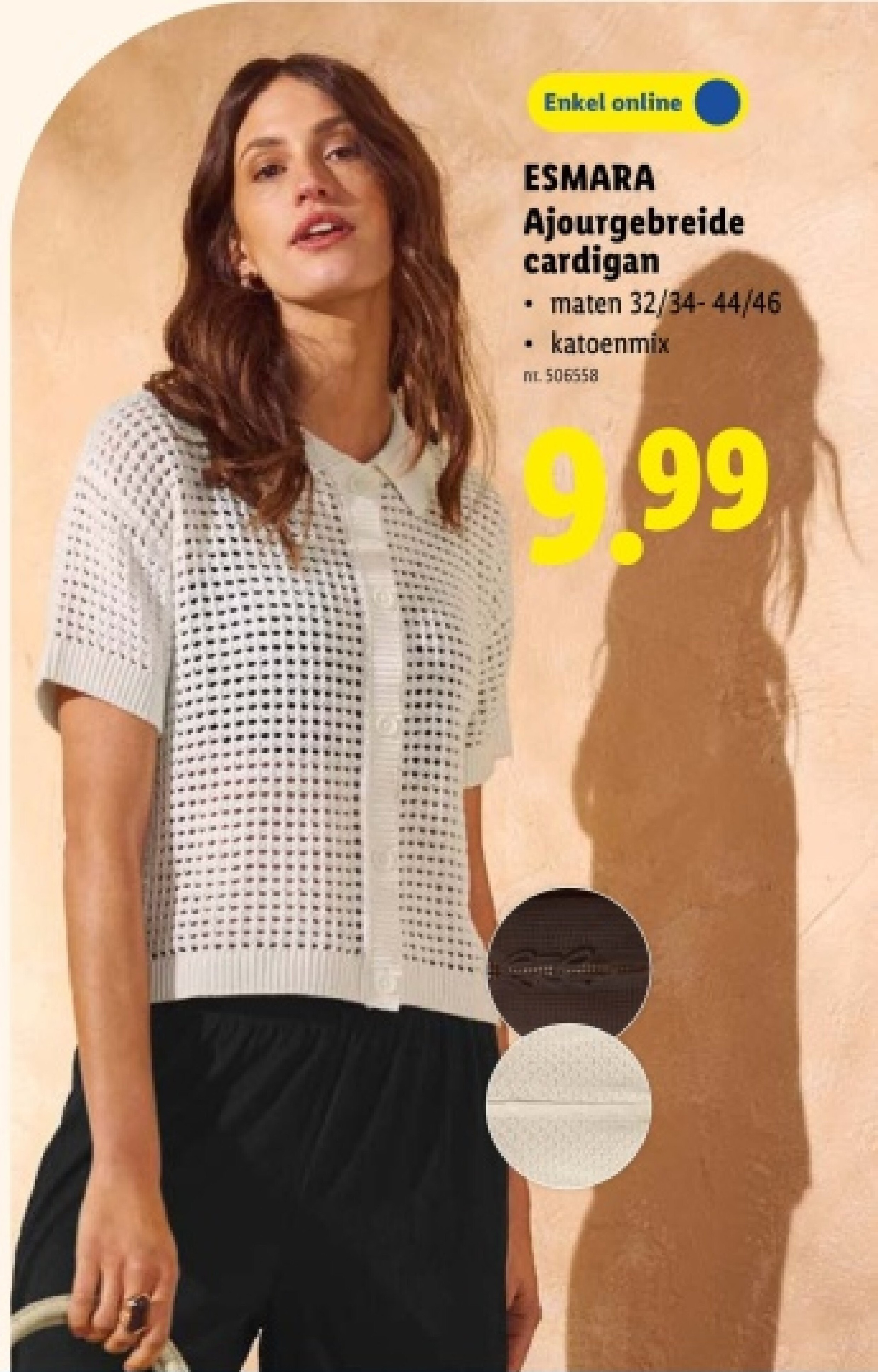 Ajourgebreide cardigan