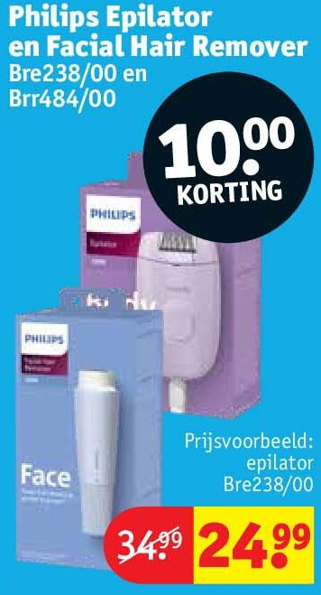 Philips Epilator en Facial Hair Remover