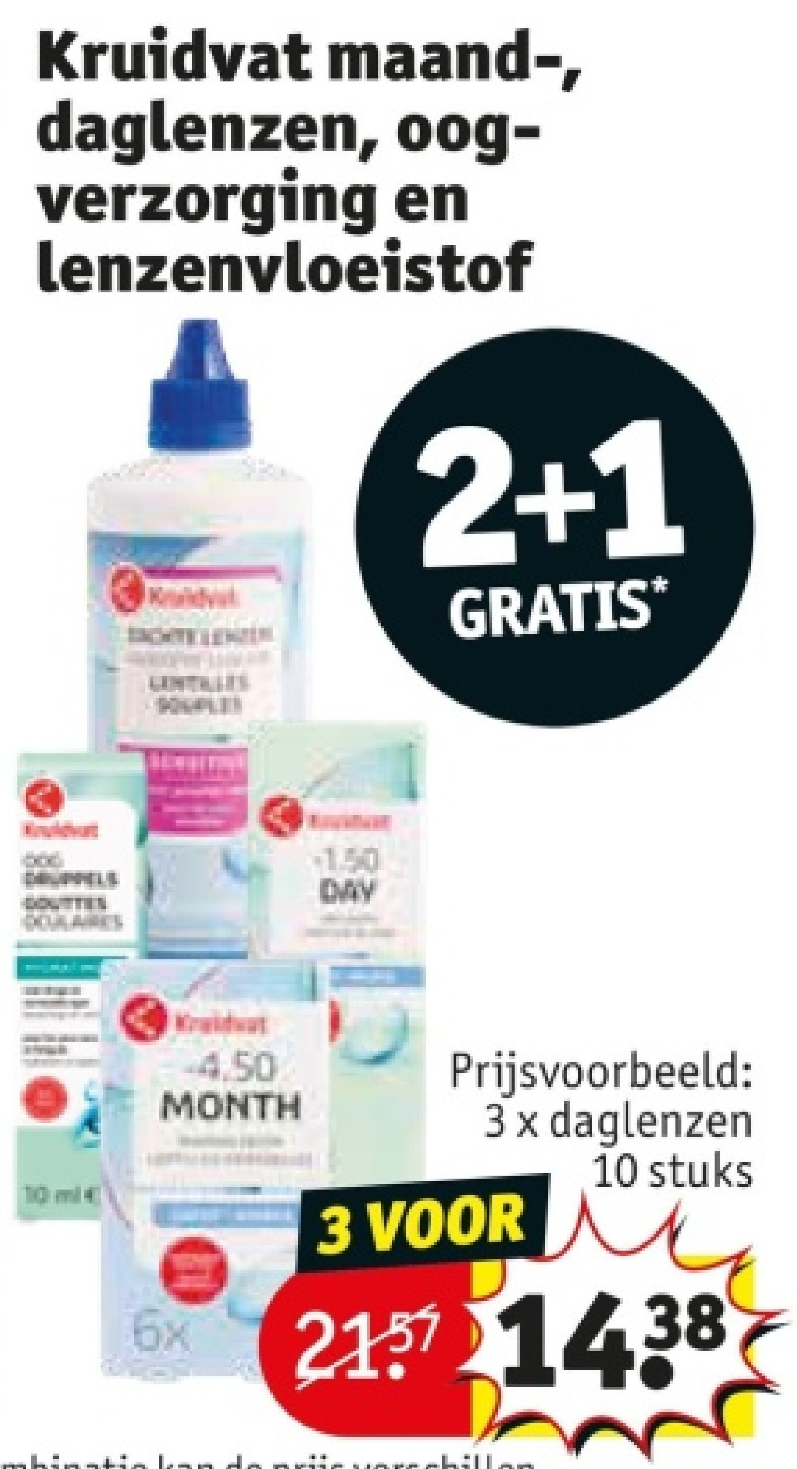 3 x daglenzen 10 stuks