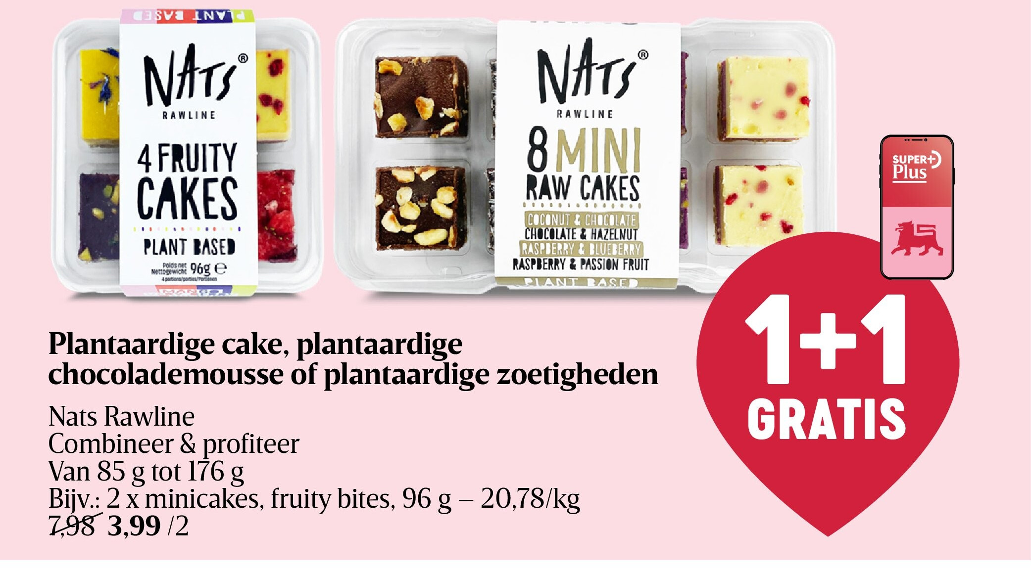 Plantaardige cake, plantaardige chocolademousse of plantaardige zoetigheden