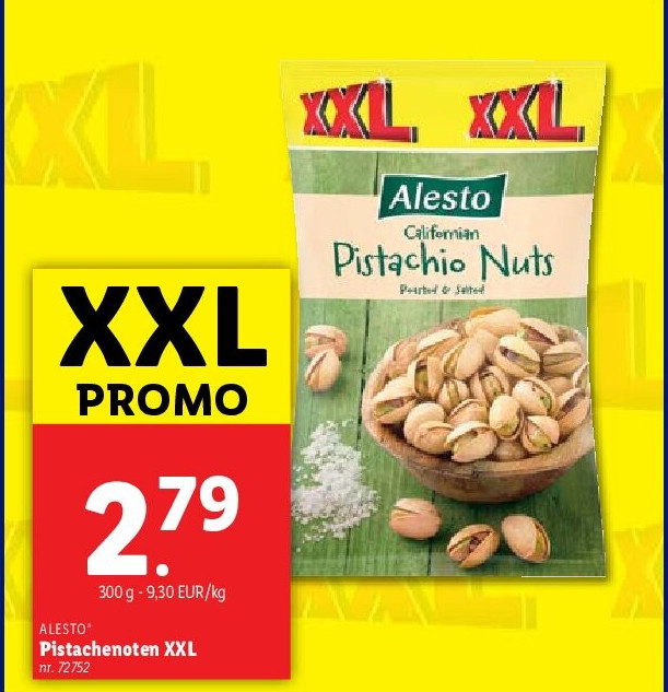 Pistachenoten XXL