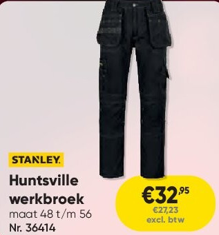 Huntsville werkbroek