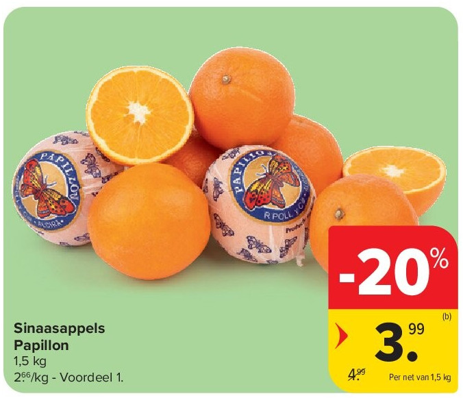 Sinaasappels Papillon