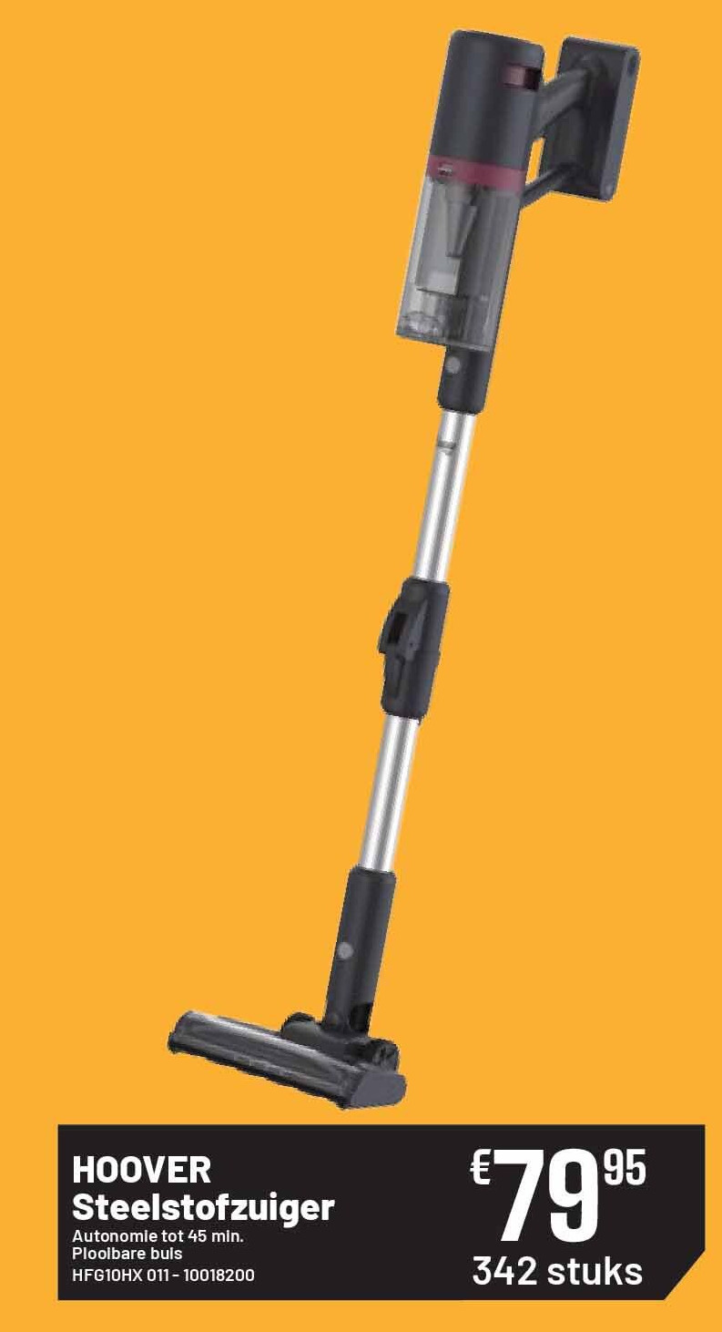 HOOVER Steelstofzuiger