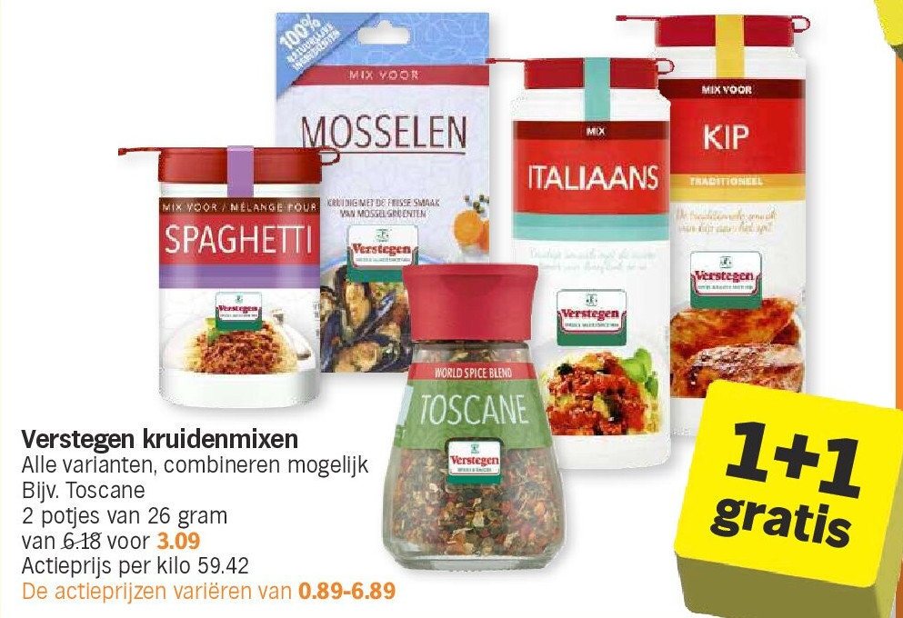 Verstegen kruidenmixen