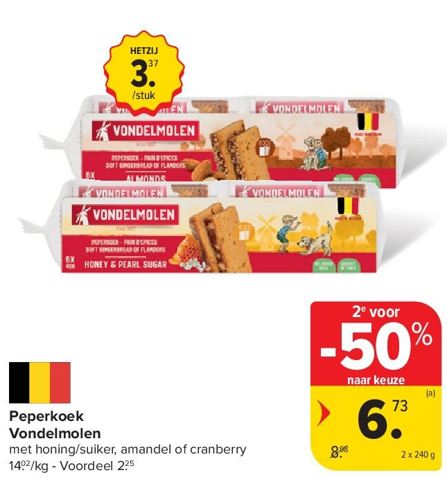Peperkoek Vondelmolen