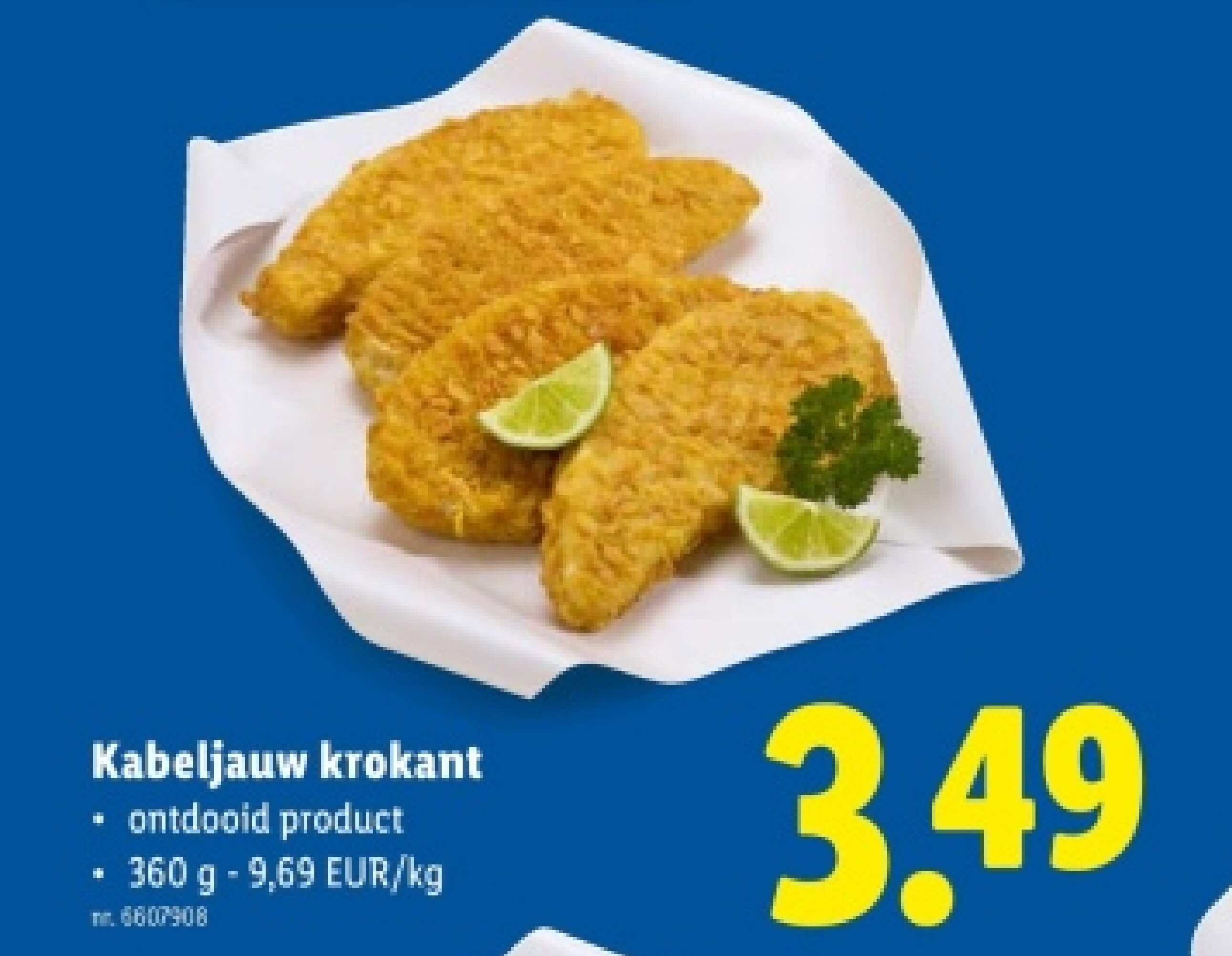 Kabeljauw krokant
