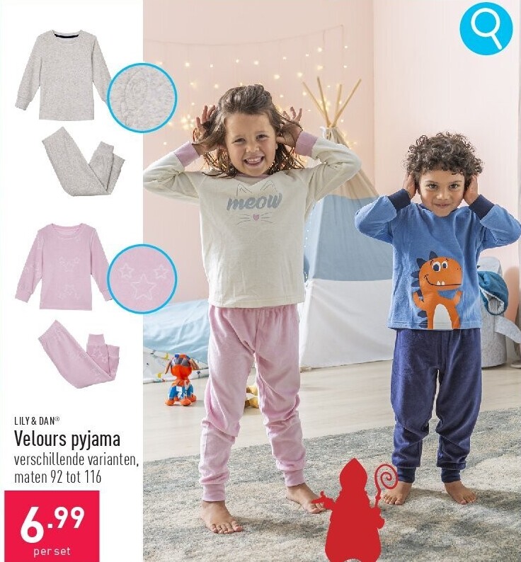 Velours pyjama
