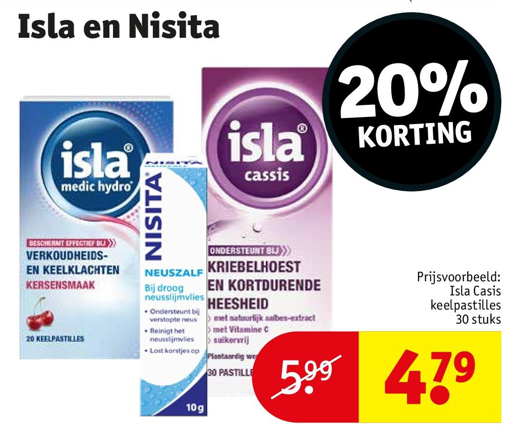 Isla Casis keelpastilles 30 stuks