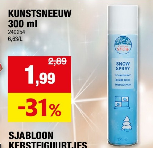 KUNSTSNEEUW 300 ml