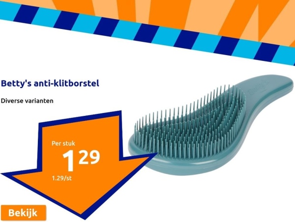 Betty's anti-klitborstel