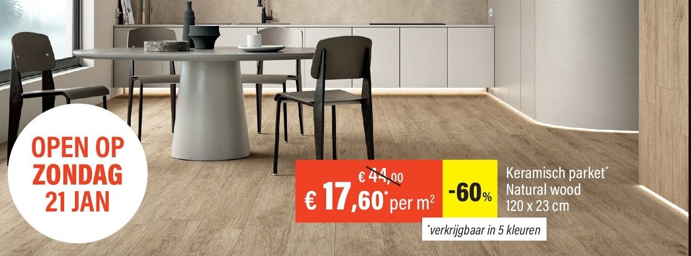 Keramisch parket Natural wood