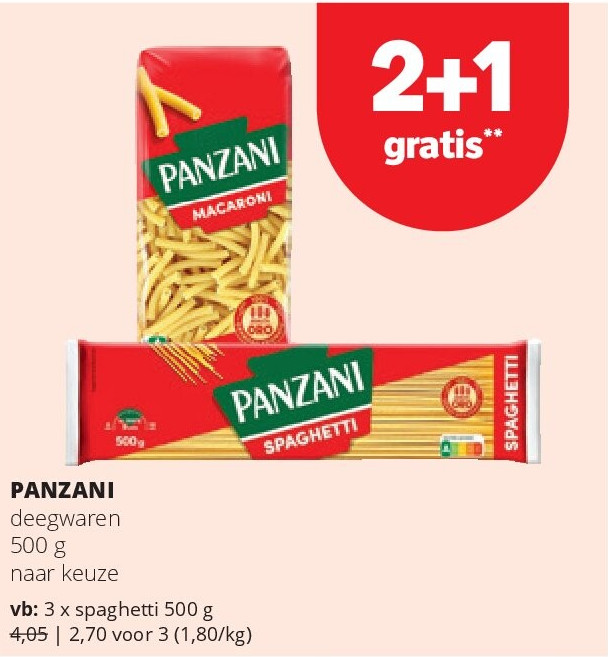 PANZANI spaghetti 500 g